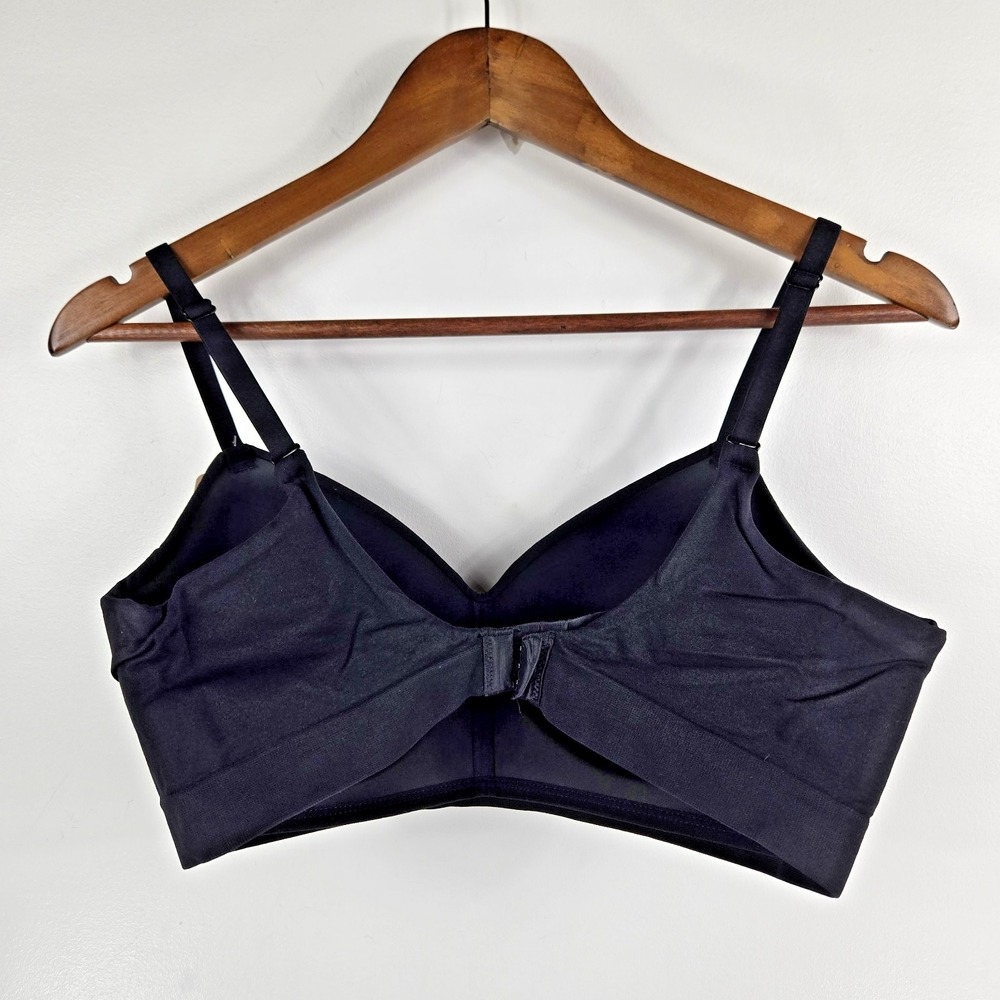 Truekind 10210 Supportive Comfort Wireless Shaping Bra Black Size Large NWT - Picture 4 of 5